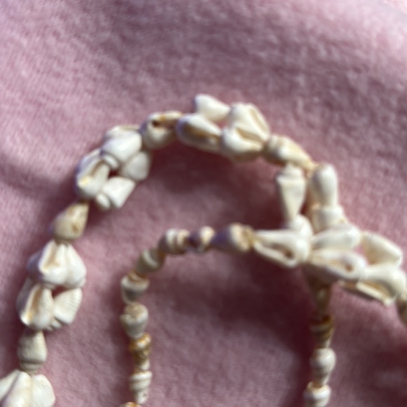 Seashell Lei Tropical Tiki Luau Boho Beach Long 34” Single Strand Long Neckl… - Picture 11 of 11